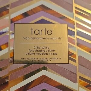 Tarte Clay Play Palette with Purple and Gold Accents